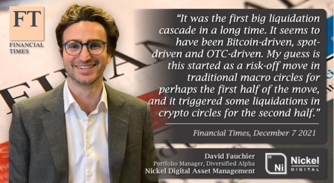 Bitcoin’s weekend tumble hints at Wall Street traders’ growing sway